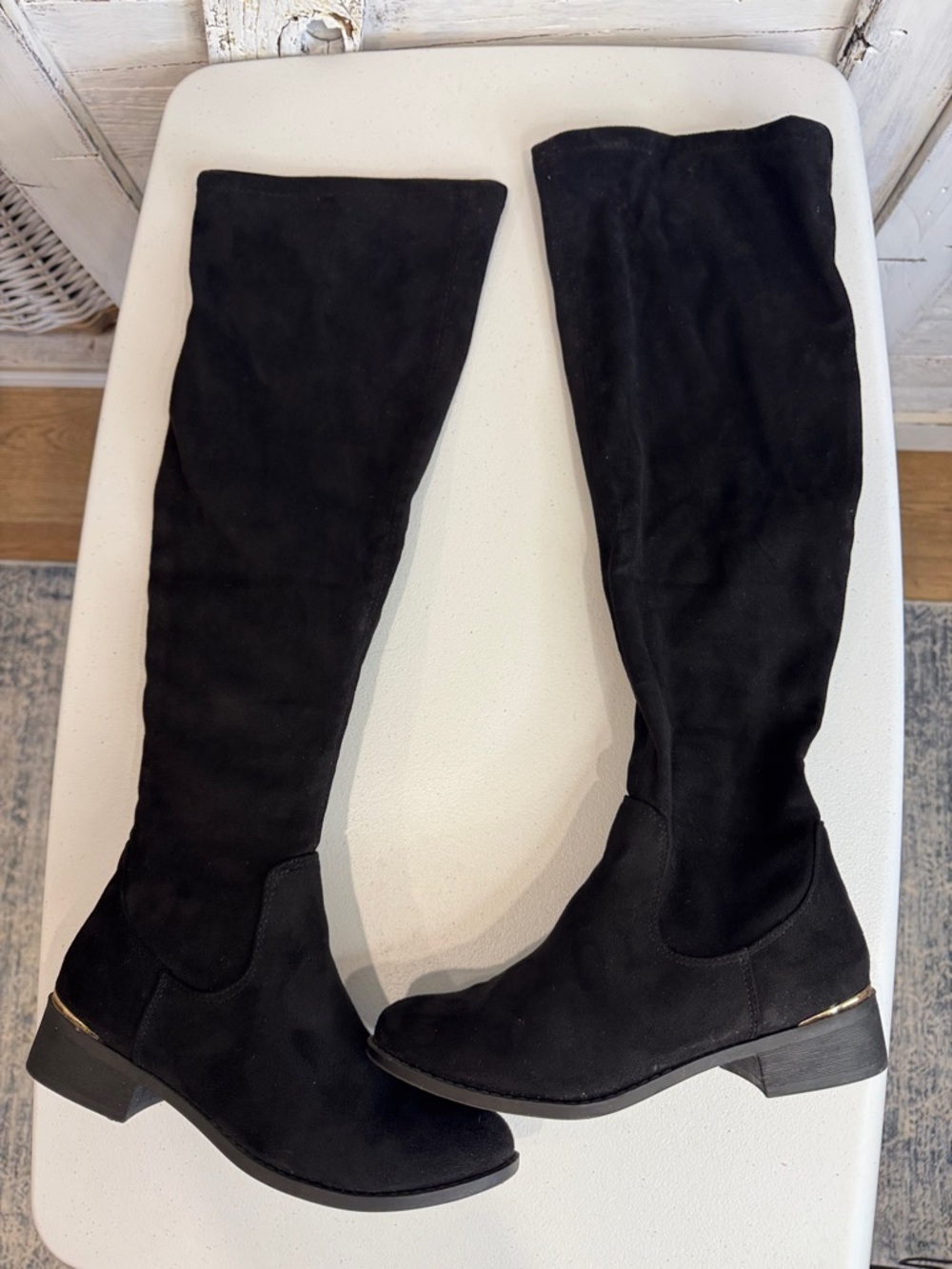 Worthington Black Women's Boots Box Label